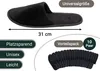 10 Paar Einwegslipper aus Velours - für Reise, Sauna und Produktbild-Vorschau 3