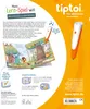 A book and a tiptoi pen are shown on an orange background, with marketing text and logos. Produktbild-Vorschau