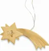 LED-Komet für Krippenstall | 10,5 cm | Holz mit Beleuchtung Produktbild-Vorschau 1