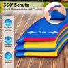 KIDUKU® Copertura del bordo del trampolino Ø427 cm colorata Anteprima dell’immagine prodotto 4