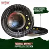 Pappteller Fußball 4 Sterne bunt Ø 23 cm 8 Stück Produktbild-Vorschau 5