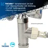 tecuro T-Verteilerstück 3/4 Zoll - für Geräte, MS-verchromt Produktbild-Vorschau 6