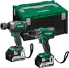 HiKOKI Akku-Combo-Kit KC18DPLWDZ 18 V, Akku-Bohrschrauber, Produktbild-Vorschau 12
