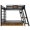 Letto a castello Flieks 90x200 cm con scrivania e funzione Anteprima dell’immagine prodotto 9