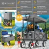 KESSER® Bollerwagen faltbar mit Dach Handwagen Produktbild-Vorschau 5