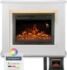 Juskys Elektrokamin 1000 / 2000 W - Standkamin mit Heizung, Produktbild-Vorschau 1
