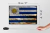 Holzschild Flagge Uruguay 30x20cm Flag of Uruguay Rost Produktbild-Vorschau 5