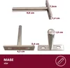 HOOZ Tablarträger Unsichtbar 10mm – Schwerlast Regalhalter Produktbild-Vorschau 2