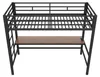 Hoogslaper, 90 x 200 cm, met spijlen, trapje, bureau met Productafbeelding-voorbeeld 16