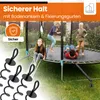 NewHabitat | 8x Erdanker Bodenanker Schwarz inkl. Gurte Produktbild-Vorschau 7