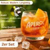 Maxito Aperol Gläser von hervorragender Qualität mit 370 ml Produktbild-Vorschau 2