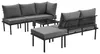 6-teiliges Garten-Lounge-Set Sitzgruppe mit verzinktem Produktbild-Vorschau 16