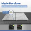 WENKO Afdekkap voor dakrand, model Beton, set van 2, grijs Productafbeelding-voorbeeld 3