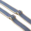Hosenträger Y Form Vintage Braun Beige Blau Produktbild-Vorschau 3