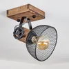 Cotes »Cotes« Deckenlampe, Holz/Metall, Braun/Schwarz, Produktbild-Vorschau 8