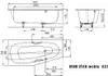 KALDEWEI 224700011001 BW MINI STAR RECHTS Mod.831, 1570 x Produktbild-Vorschau 3