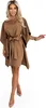 Numoco Minikleid für Frauen SOFIA cappuccino L/XL Produktbild-Vorschau 4