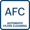 The image contains the text "AFC" in large letters, followed by "AUTOMATIC FILTER CLEANING" in smaller letters, set within a square border with rounded corners. Náhled obrázku produktu