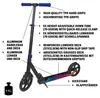 City Scooter STREET ARTIST 2.0, blauw Productafbeelding-voorbeeld 13