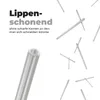 Pailles en verre - 5 pcs. set de 1 ( 4 pailles, 1 brosse de Voir les images du produit 3
