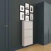 Furni24 Metall Schuhschrank Grau schmal – Schuhkipper mit 3 Produktbild-Vorschau 10