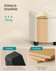 SONGMICS Sitzhocker rund, Fußhocker mit Stauraum, Produktbild-Vorschau 4
