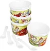 Set aus 4 Eisbechern mit Lö ffel 7 Zwerge 250 ml Produktbild-Vorschau 2