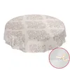Tischdecke Wachstuch Ornamente Beige Robust Wasserabweisend Produktbild-Vorschau 2
