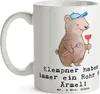 Mr. & Mrs. Panda Tasse Klempner Helden - Weiß - Geschenk, Produktbild-Vorschau 3