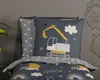 Buongiorno KinderBettbezug "Werkvoertuigen" - grigio - Anteprima dell’immagine prodotto 3