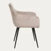 HOMLA SATORI FASO Kord Stuhl beige 58x62x79 cm Produktbild-Vorschau 4