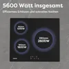 Indukční varná deska CIARRA Vestavná indukční deska se 3 Náhled obrázku produktu 2