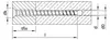 MULTI-MONTI-plus F 7,5 x 140, Senkkopf, T-40, A2K, 50 Stück Produktbild-Vorschau 3