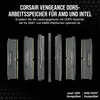 A product advertisement featuring multiple Corsair Vengeance DDR5 RAM modules arranged in a row against a black background. Náhľad obrázku produktu