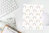 MuchoWow® Mauspad Mousepad Regenbogen - Schmetterling - Produktbild-Vorschau 6