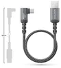 deleyCON 0,5m USB-C Kabel 90° USB-A auf USB-C Ladekabel Produktbild-Vorschau 3