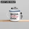 Trendation - Bester Kollege Emaille Tasse Geschenk Produktbild-Vorschau 3