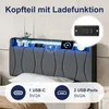 Łóżko ProximaX, 90x200 cm, z portami USB i typu C, łóżko Podgląd zdjęcia produktu 5