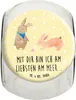 Mr. & Mrs. Panda Kaffeedose Hasen Muschel XL 2000ml - Gelb Produktbild-Vorschau 1