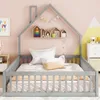 okwish Kinderbett Doppelbett 140x200cm mit Lattenrost aus Produktbild-Vorschau 4