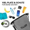 Sac sec en PVC Where Tomorrow - Style 01 - 10L - gris Voir les images du produit 5