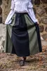 Mittelalterrock Schwarz/Grün "Dana" XXXL Produktbild-Vorschau 7
