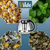 Vilde | Teekanne 1,5 L - Glaskanne mit Sieb - 6 Gläser 255 Produktbild-Vorschau 6
