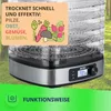 Sušička hub, zeleniny, ovoce, silná, 5 sít MPM MSG-12 Náhled obrázku produktu 4