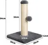 Drapak dla kota 34 cm mały i stabilny słupek do drapania z Podgląd zdjęcia produktu 9