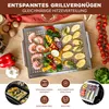 bremermann Grillplatte 39,5 x 3 x 29 cm Edelstahl Grillkorb Produktbild-Vorschau 2