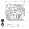 Nordic Ware -Tombstone Cakelet Pan Produktbild-Vorschau 11