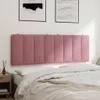 vidaXL Kopfteil-Kissen "Hanko" Rosa 120 cm Samt Produktbild-Vorschau 4