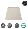 Home Sweet Home Lampenschirm aus Stoff Beige - 20 x 14 x 14 Produktbild-Vorschau 4