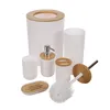 A set of bathroom accessories arranged on a white background. Voir les images du produit